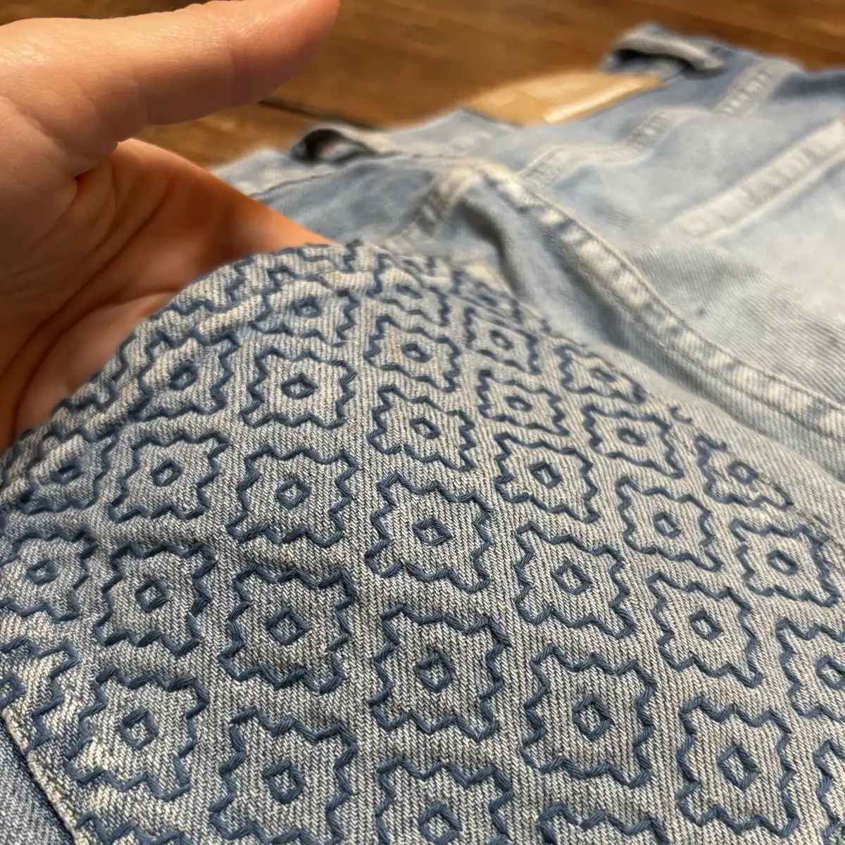 De Zendo | Wateroplosbare Sashiko Stickers | Kakinohana 1