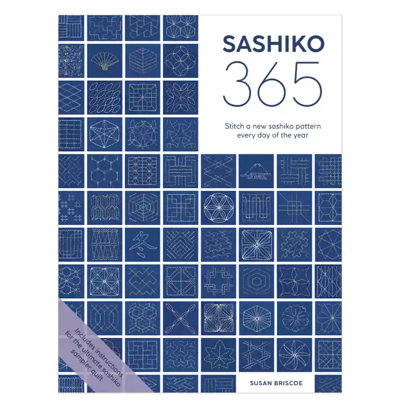 Sashiko 365 boek by Susan Briscoe